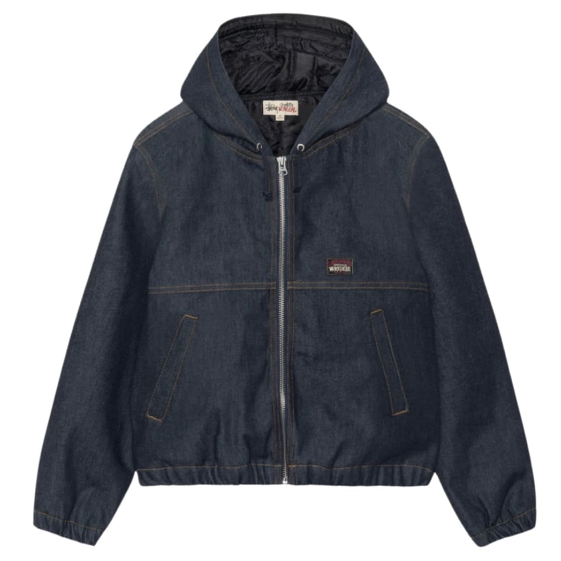Stussy work jacket denim 상품이미지2