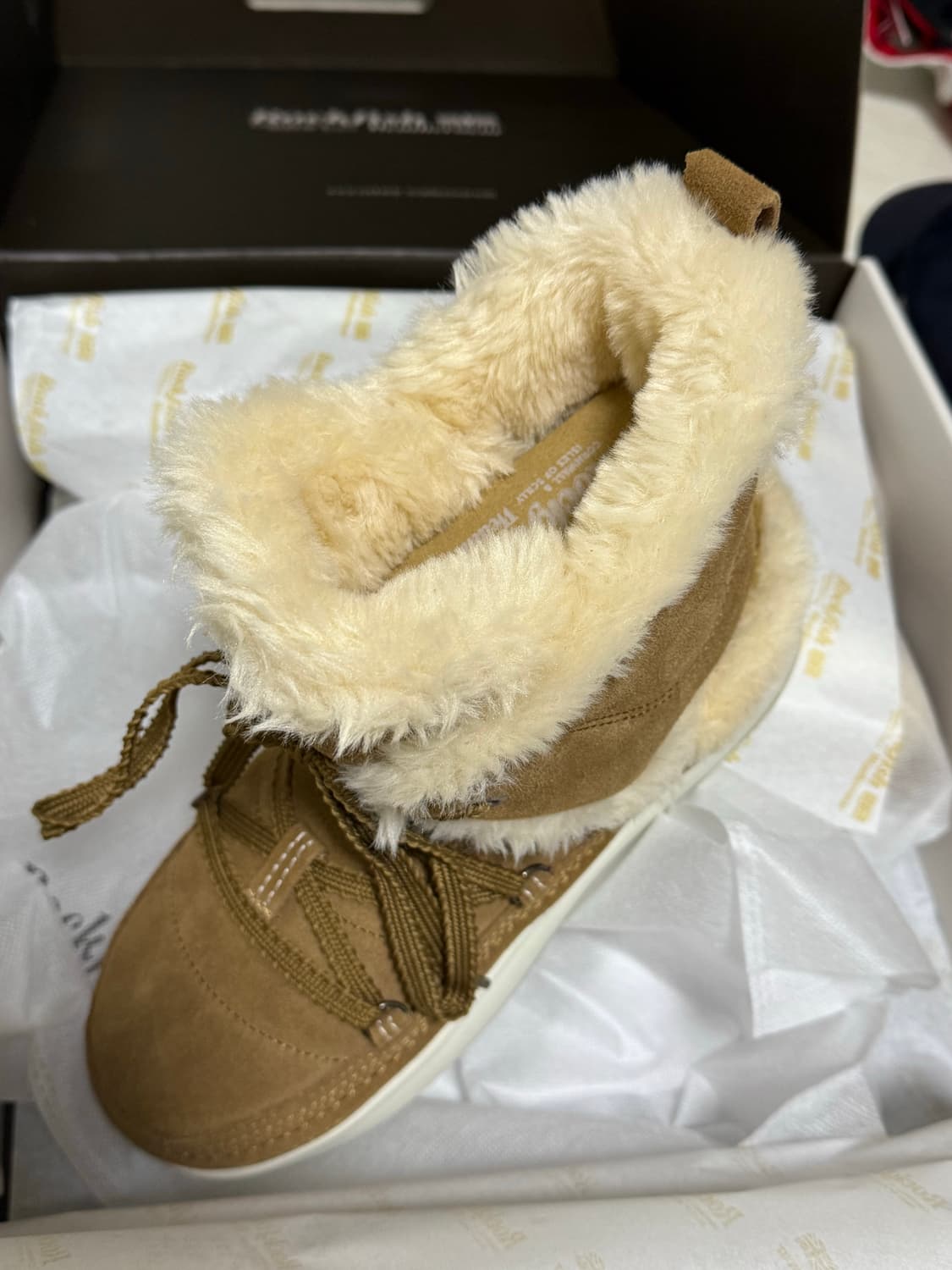 락피쉬웨더웨어 코쿤 스웨이드 부츠 체스트넛 상품이미지4