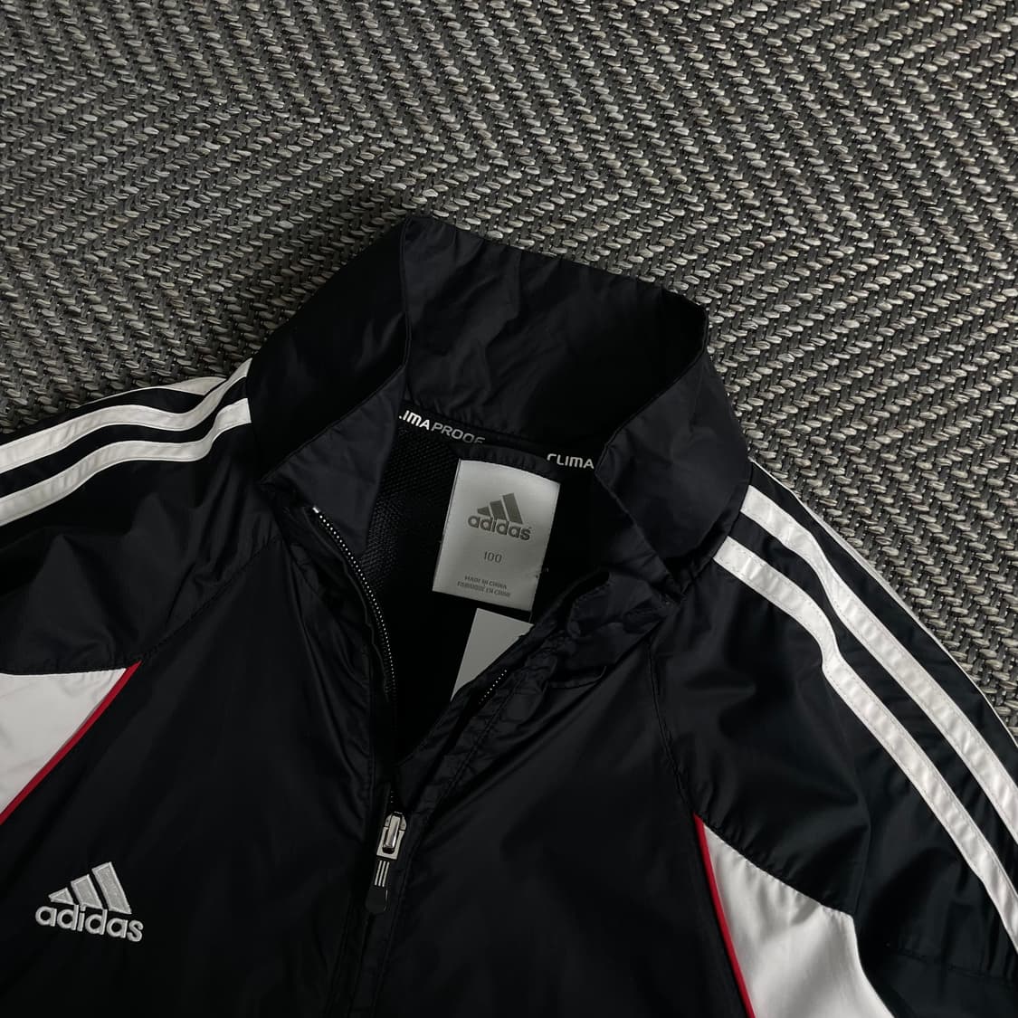 00s 아디다스 올드스쿨 배색 박시핏 바람막이o 3338 상품이미지4