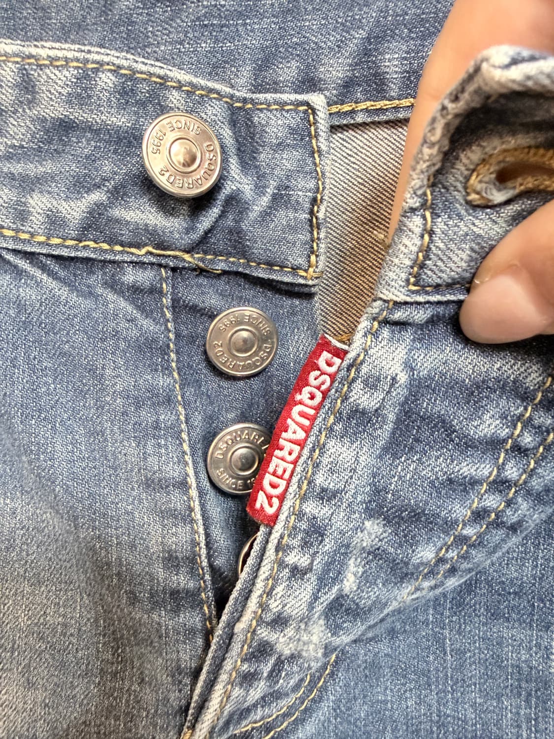 DSQUARED2 디스퀘어드2 디스트로이드 슬림 데님 팬츠 46 상품이미지4