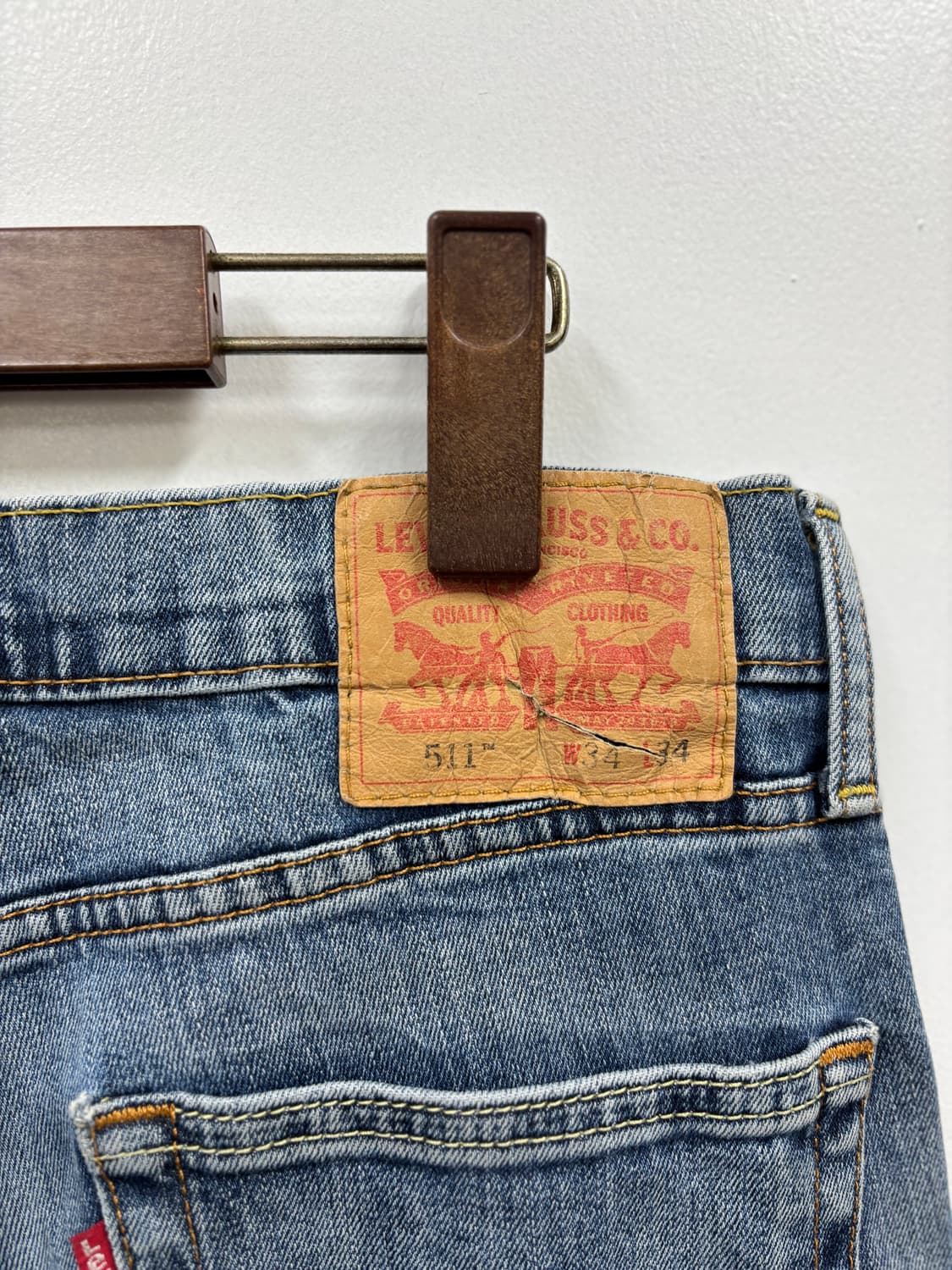 리바이스 511 데님팬츠 w34 L34 상품이미지4