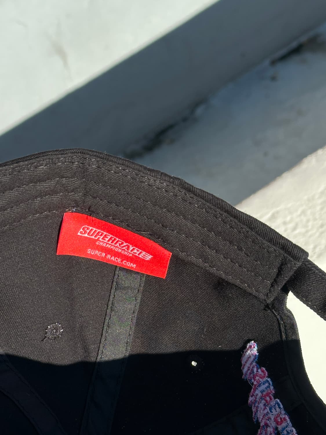 (새상품) [M-L] 슈퍼레이스 로고 볼캡 모자 상품이미지6