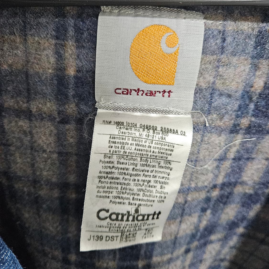 칼하트 J139 DST XL TALL 상품이미지4
