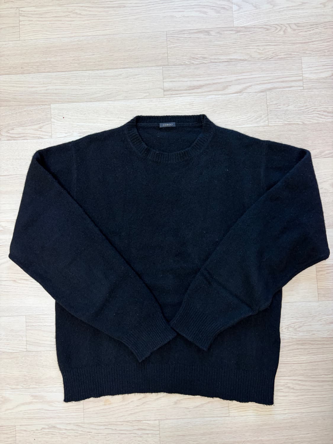 [3] 코모리 니트 블랙 상품이미지1