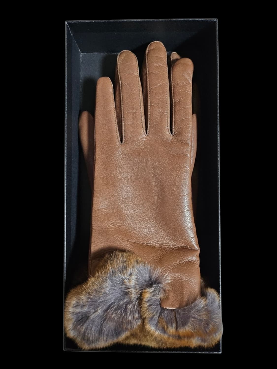 닥스 여성 가죽 장갑 | 안감 토끼털 | 고급 보온 장갑 ㅣ 정가20만원 상품이미지2