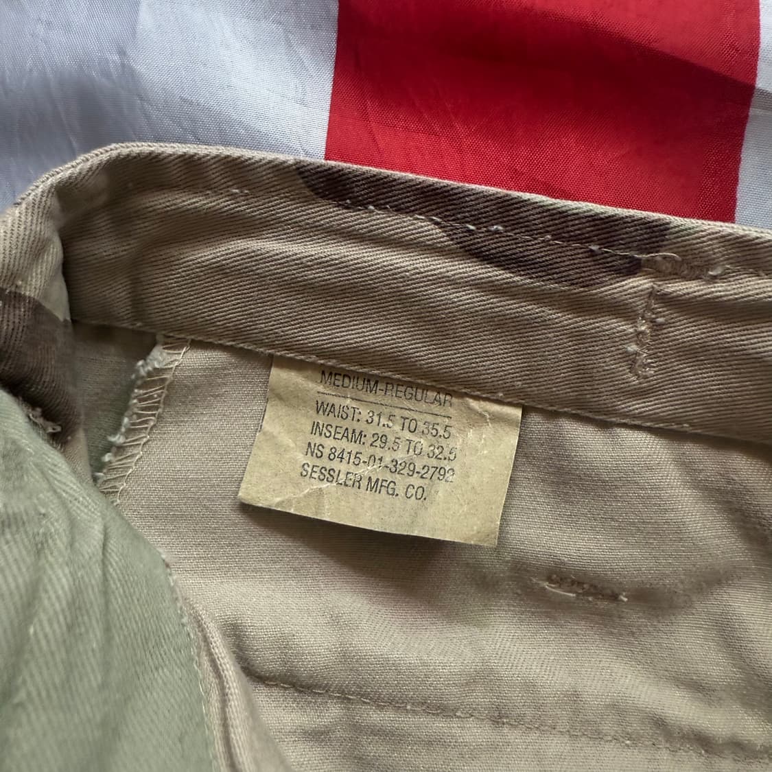 [military] 밀리터리 사막 데저트 카모 팬츠 상품이미지6