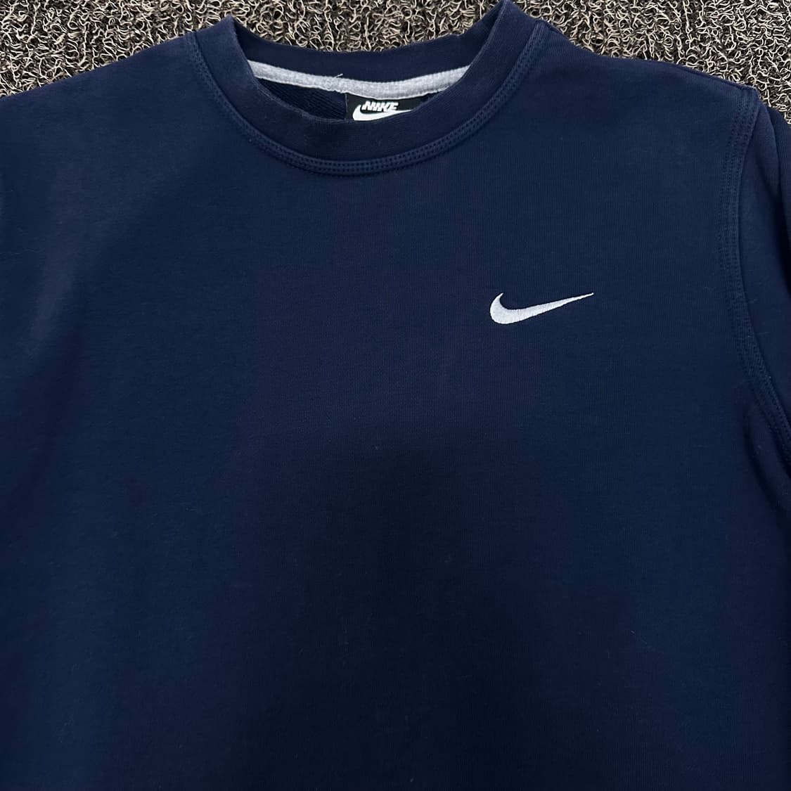 NIKE 나이키 여성 맨투맨 네이비 L 상품이미지3