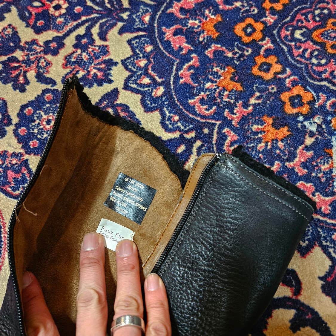 허쉬파피(Hushpuppies) 사이드 양털 미들 부츠 us 7.5 상품이미지7