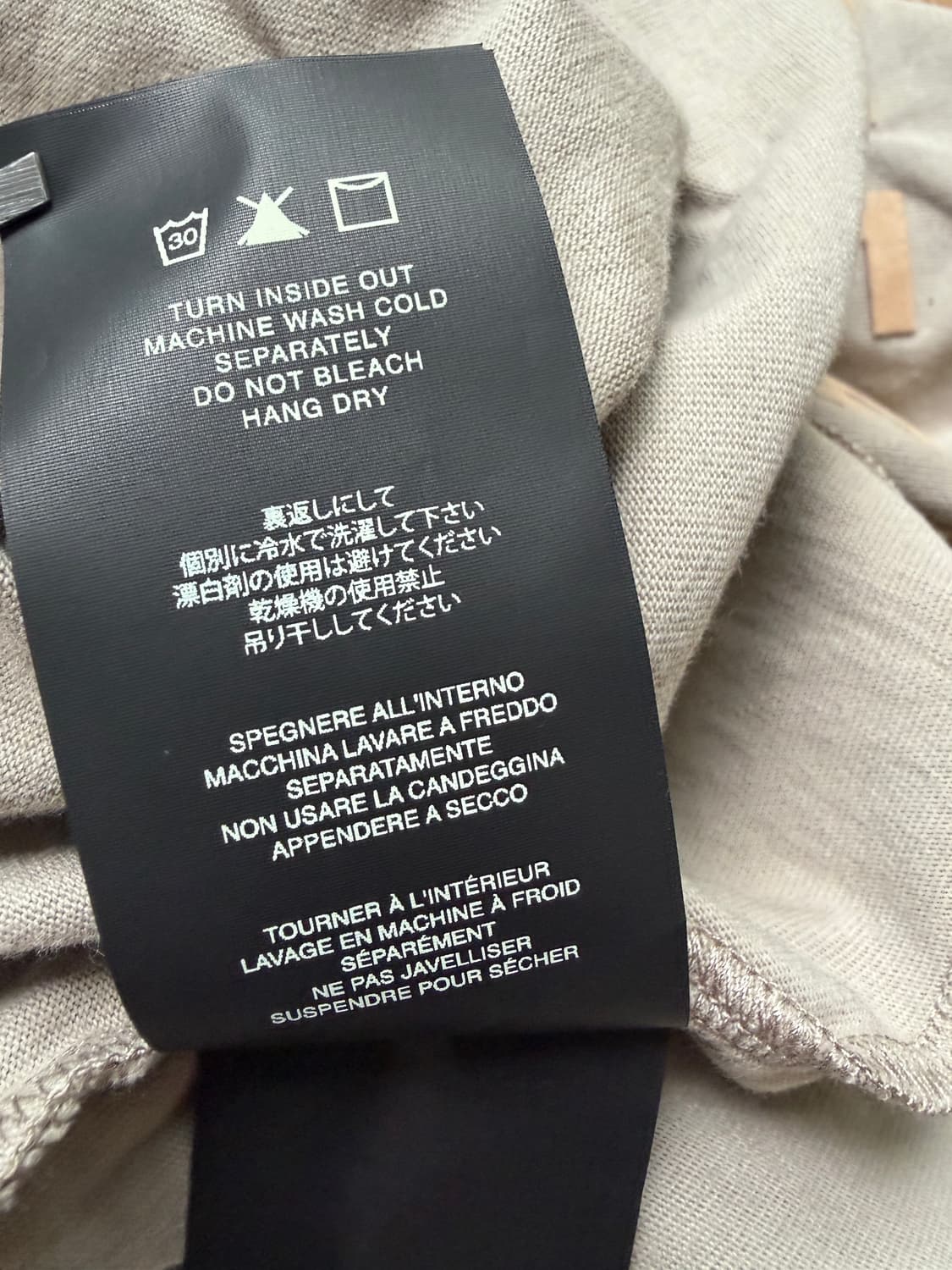 피어오브갓 이터널 모크넥 롱슬리브 티셔츠  FEAR OF GOD ETER 상품이미지10