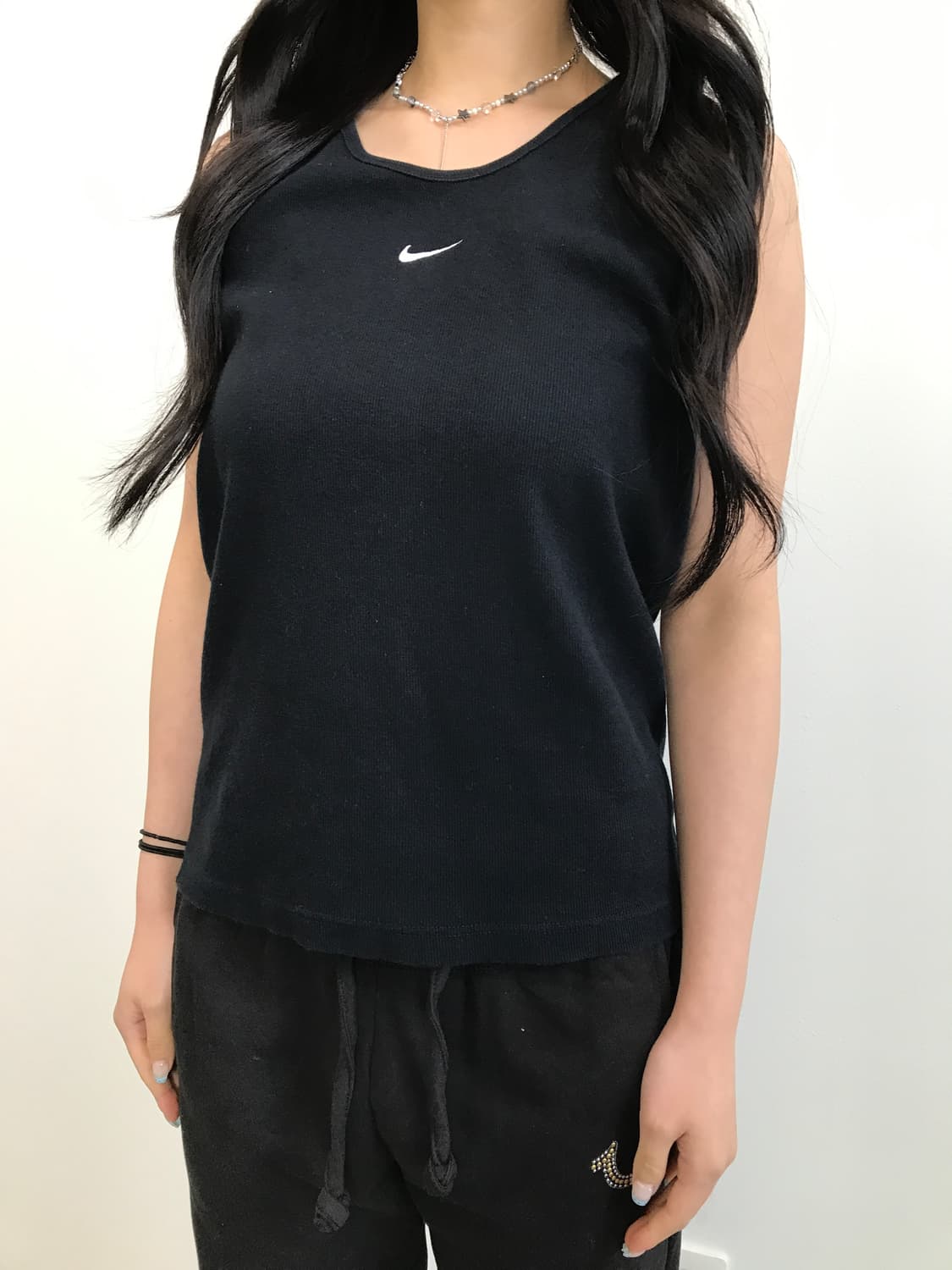 Nike Mini Swoosh Sleeveless Black 상품이미지2