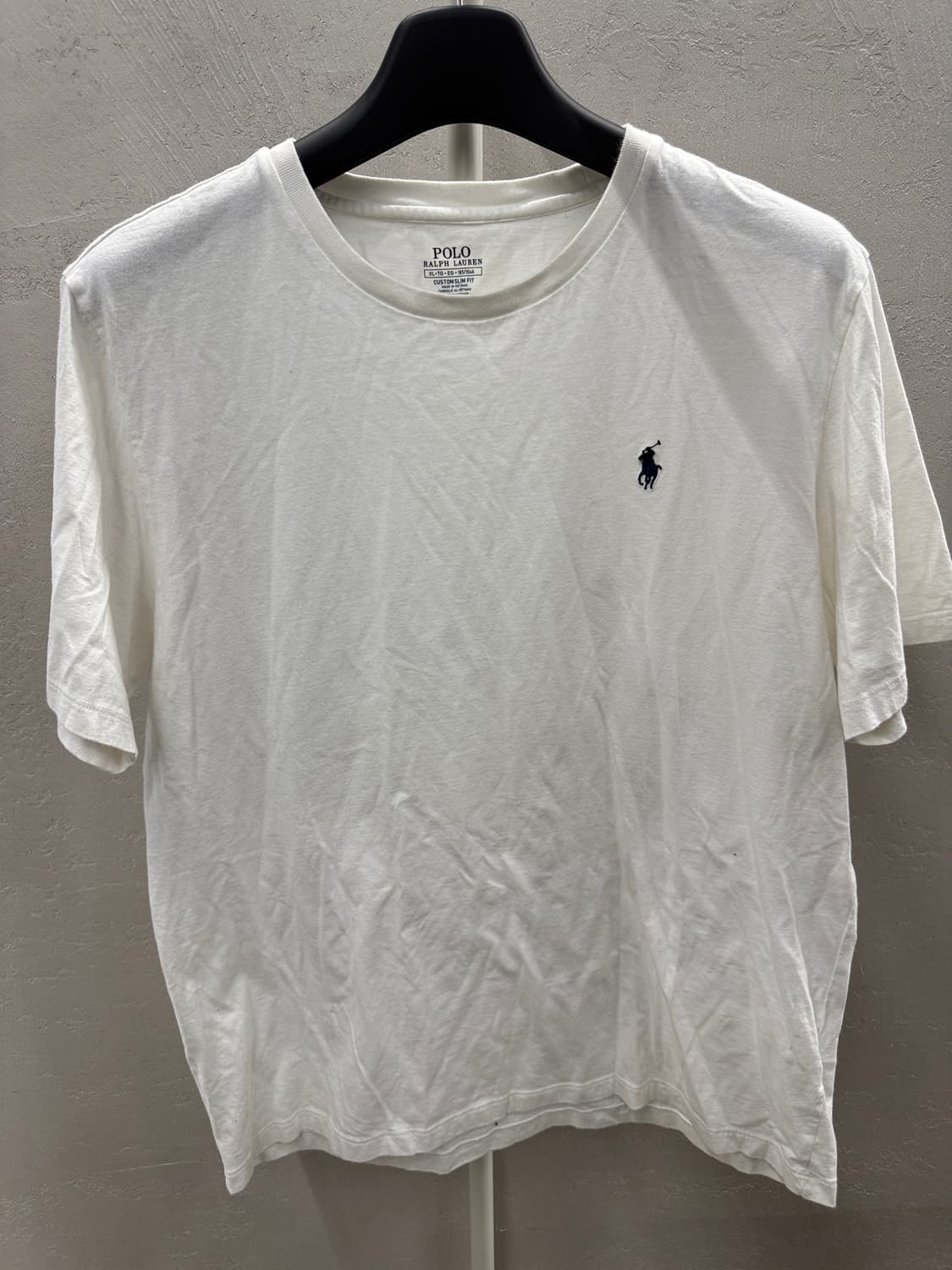 폴로 랄프로렌 흰색 반팔 XL 상품이미지2