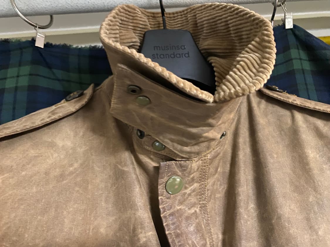 [명작] RRL Collins oilcloth jacket 왁스 자켓 상품이미지4
