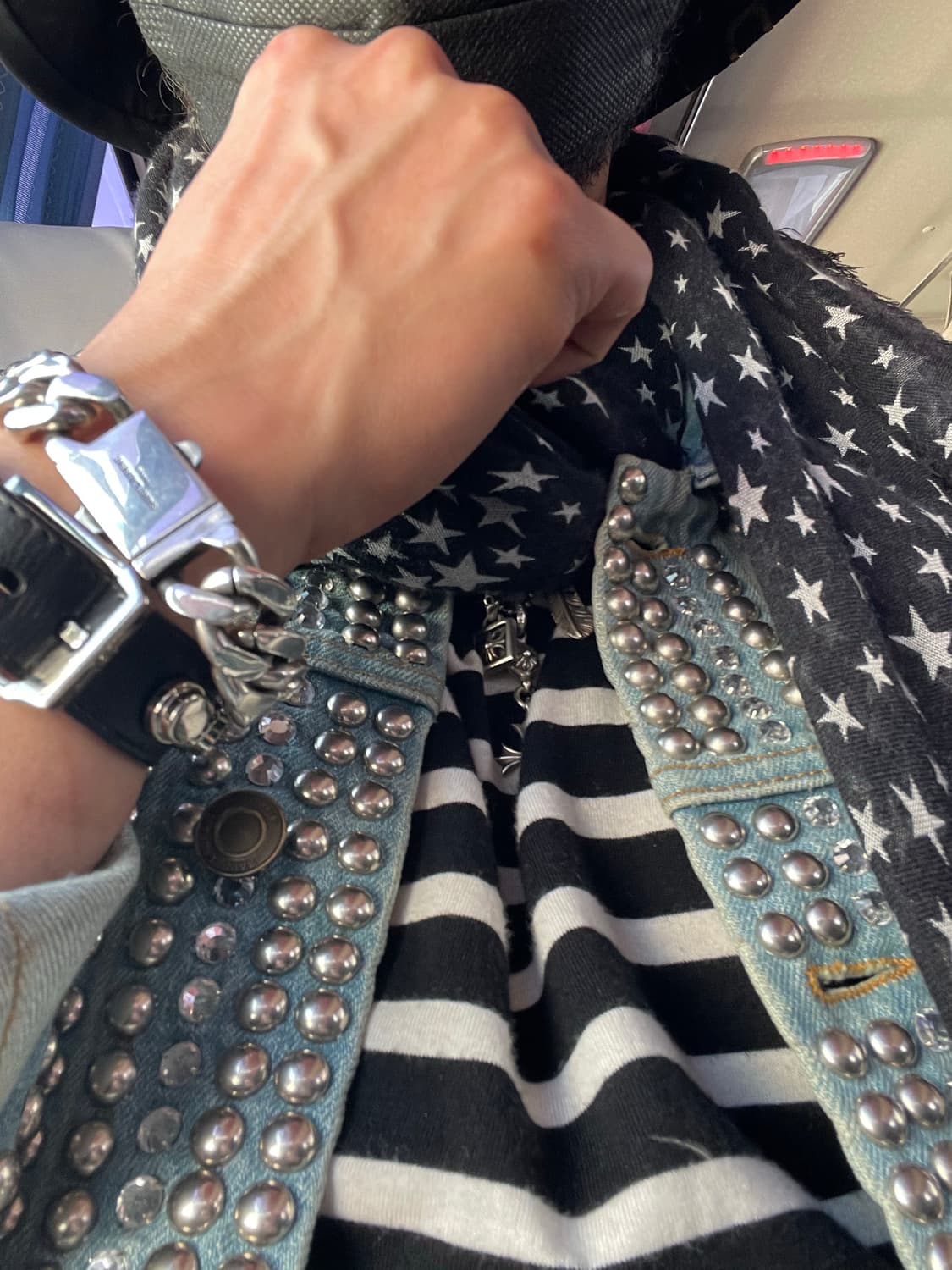 생로랑크리스탈청자켓 상품이미지4