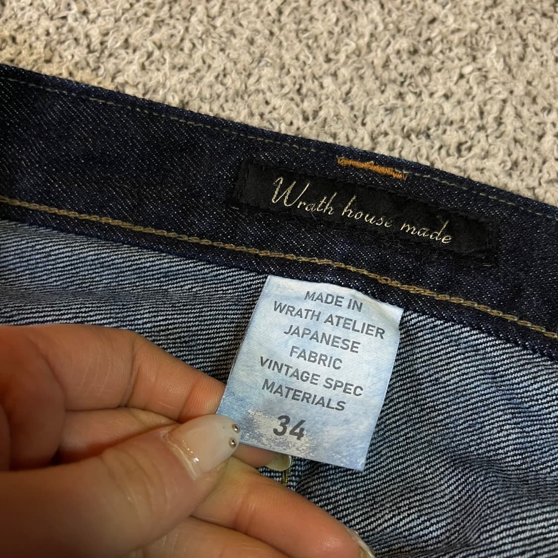 WRATH 뤠쓰 셀비지 데님팬츠  상품이미지5