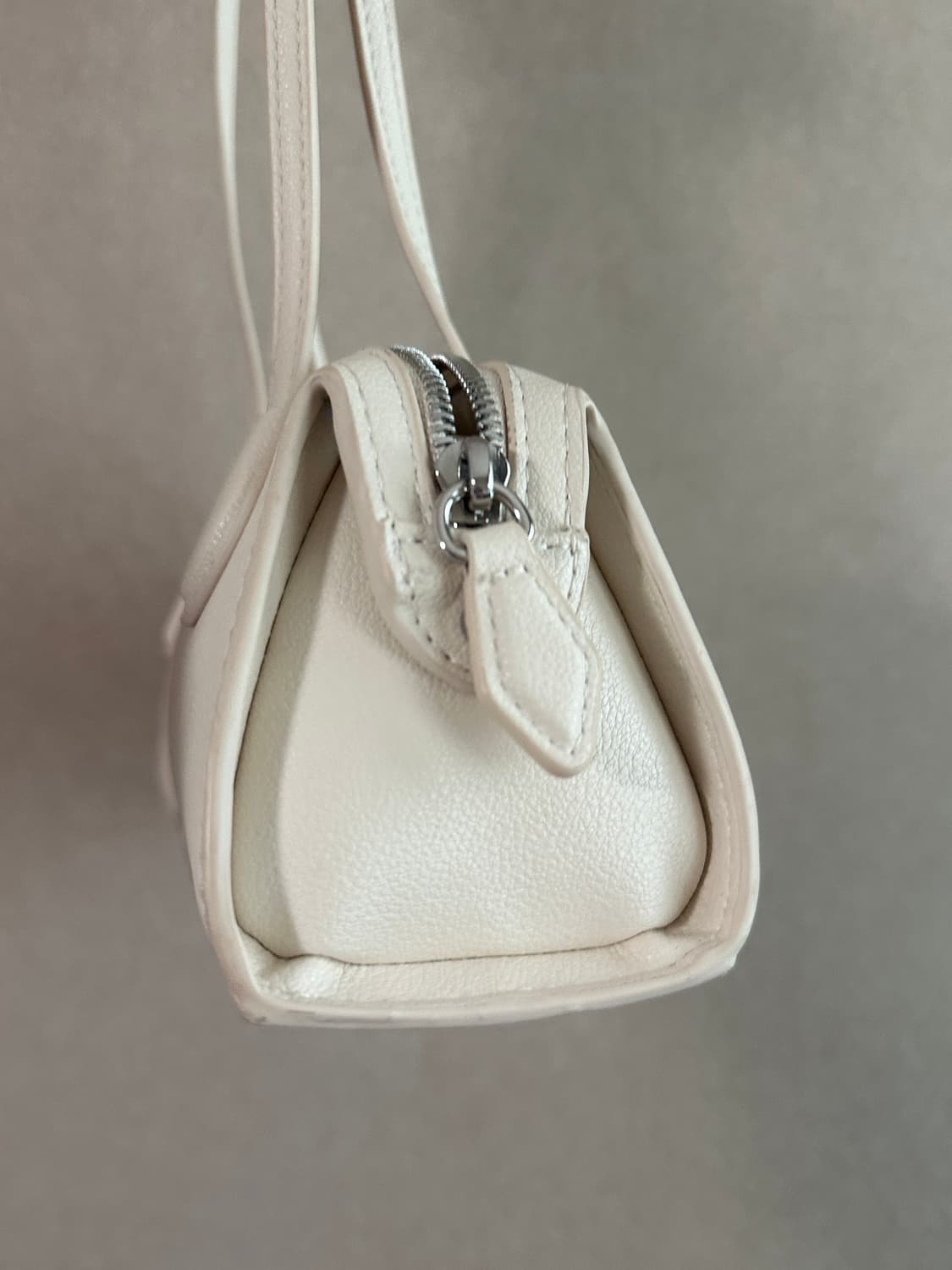 MANGO 볼링백 오프화이트 상품이미지3