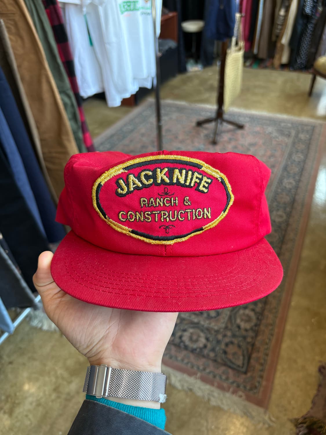 80s 잭 나이프 빈티지 트러커캡 상품이미지1