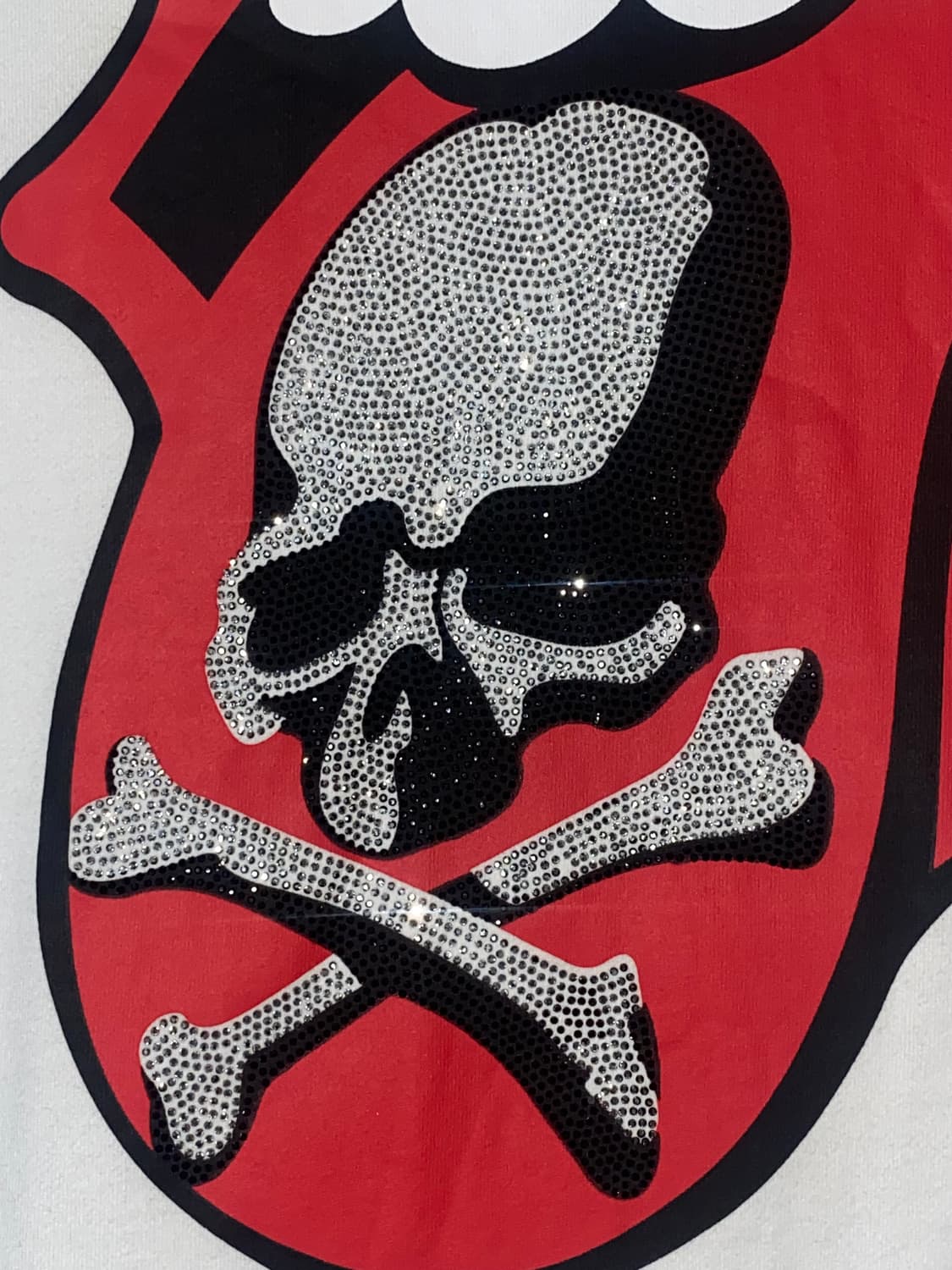 롤링스톤즈 x 마스터마인드 큐빅 화이트 후드티 상품이미지4