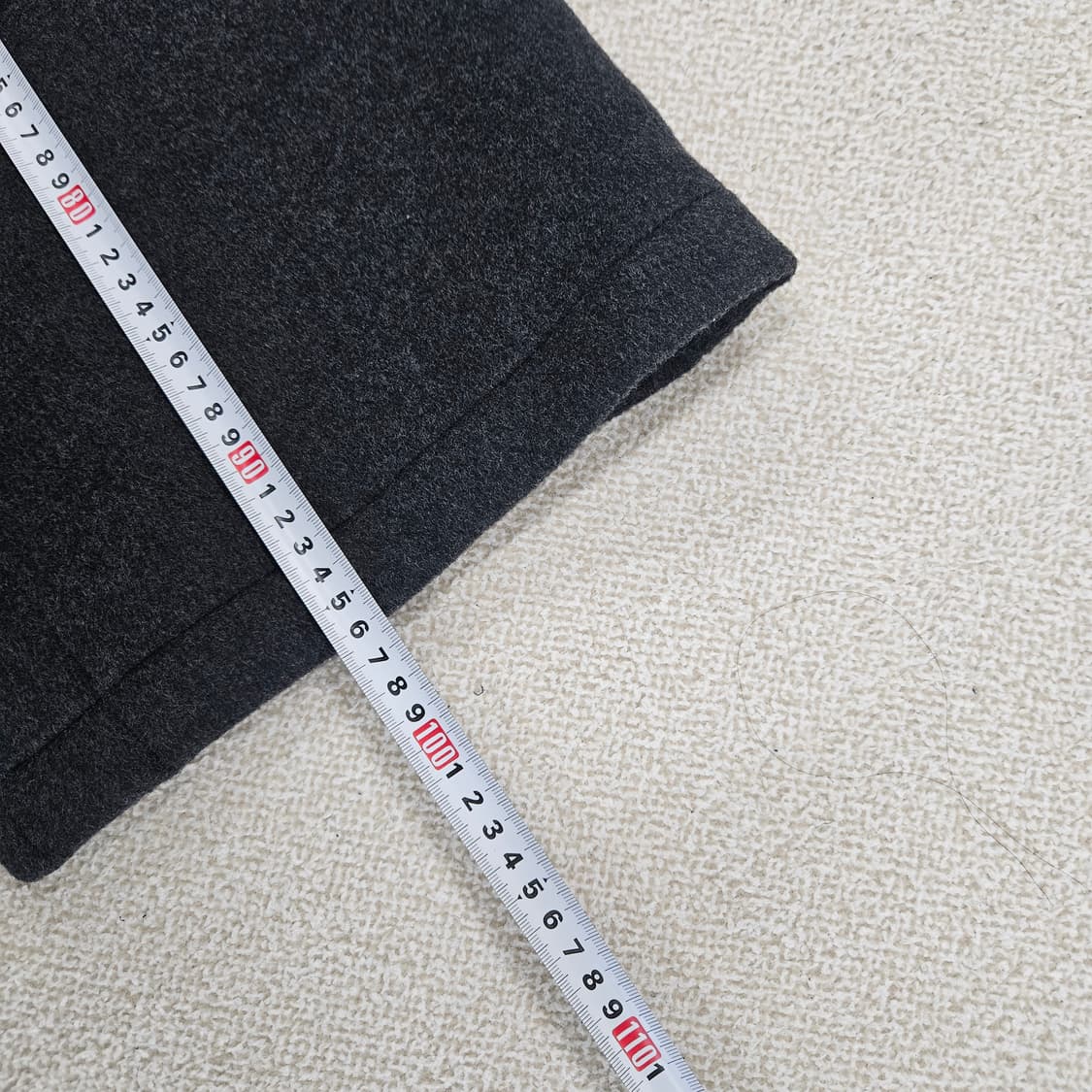 [95] 빈폴 울 후드 더블 떡볶이 코트 1204JM1 상품이미지8