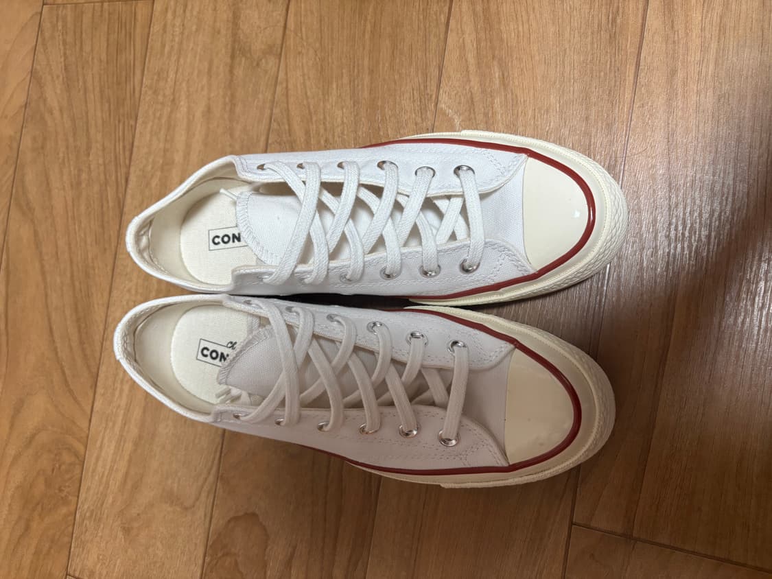 컨버스 [스탠다드] 척 70 클래식 화이트 162065C 상품이미지2