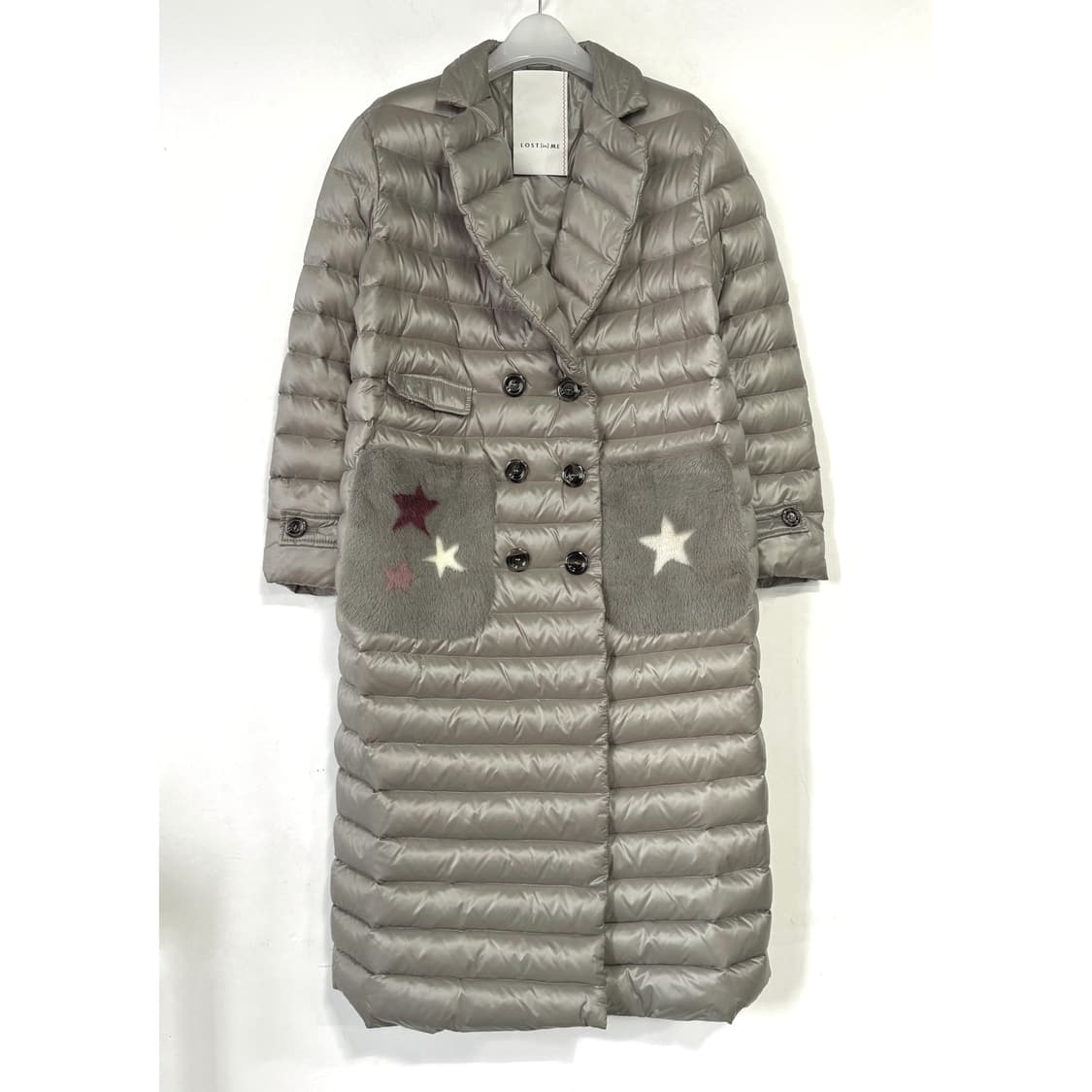 LOST [in] ME 로스트인미 밍크포켓 롱 구스패딩 상품이미지1