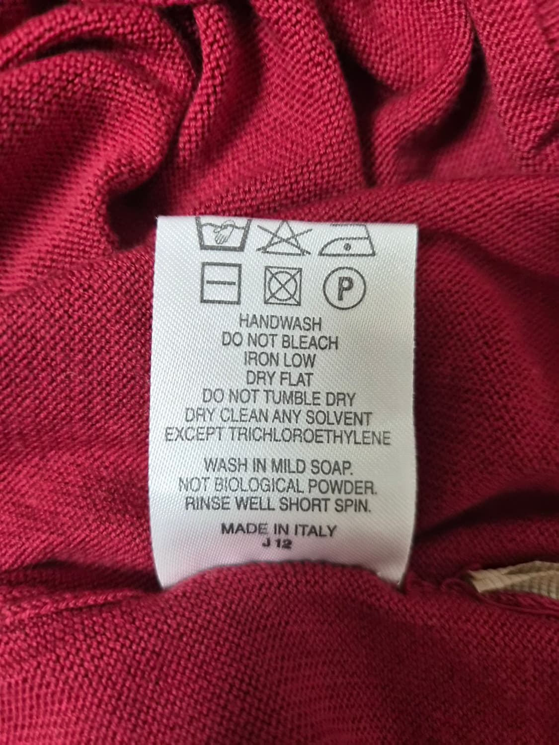 버버리Burberry 카라 니트 M사이즈 - T31 상품이미지6