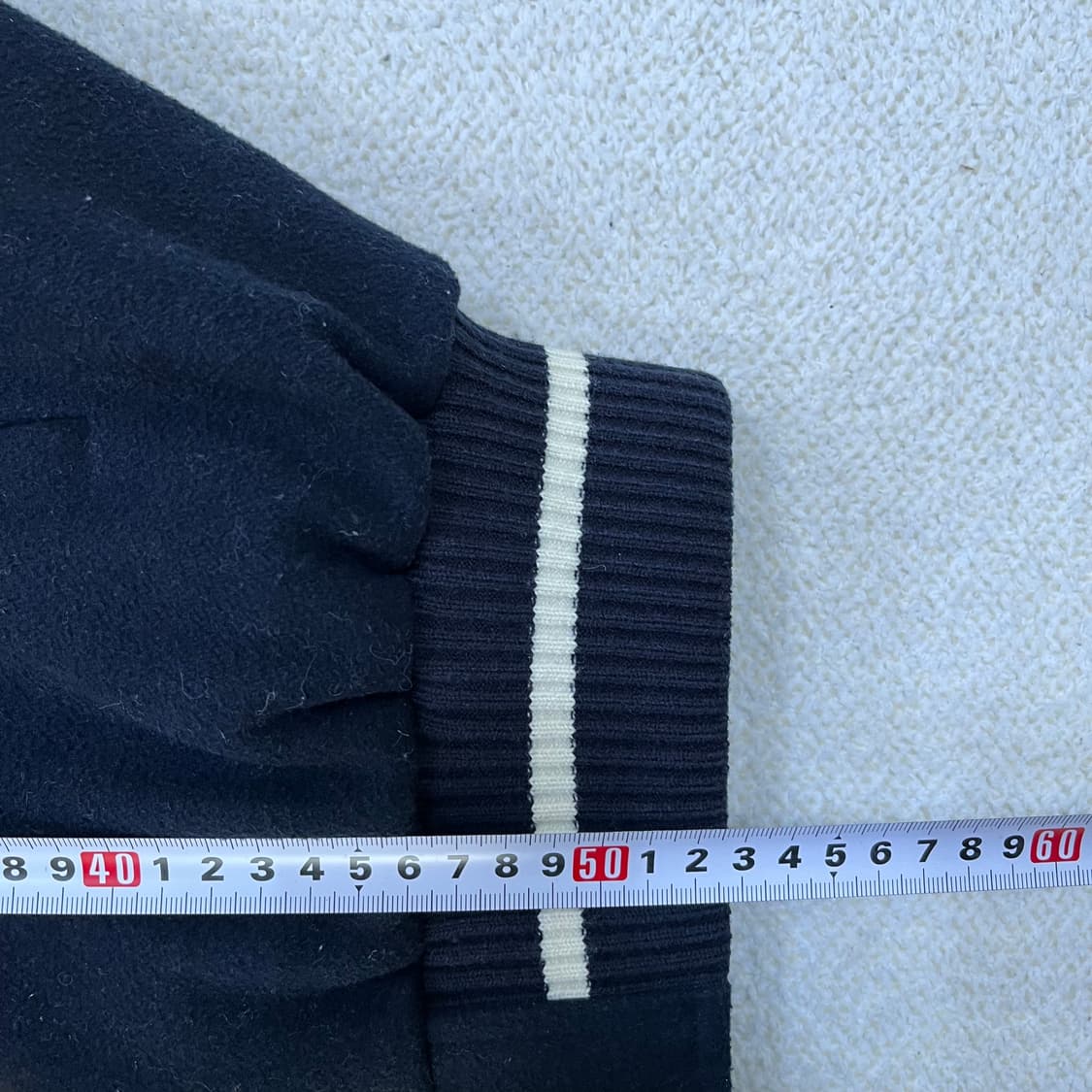 실측확인 98프로젝트 바시티 자켓 0310M 상품이미지5