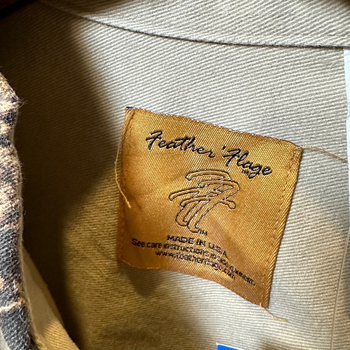 USA VINTAGE 웨스턴 셔츠 지브라 패턴 패치워크 디테일 베이지 상품이미지6