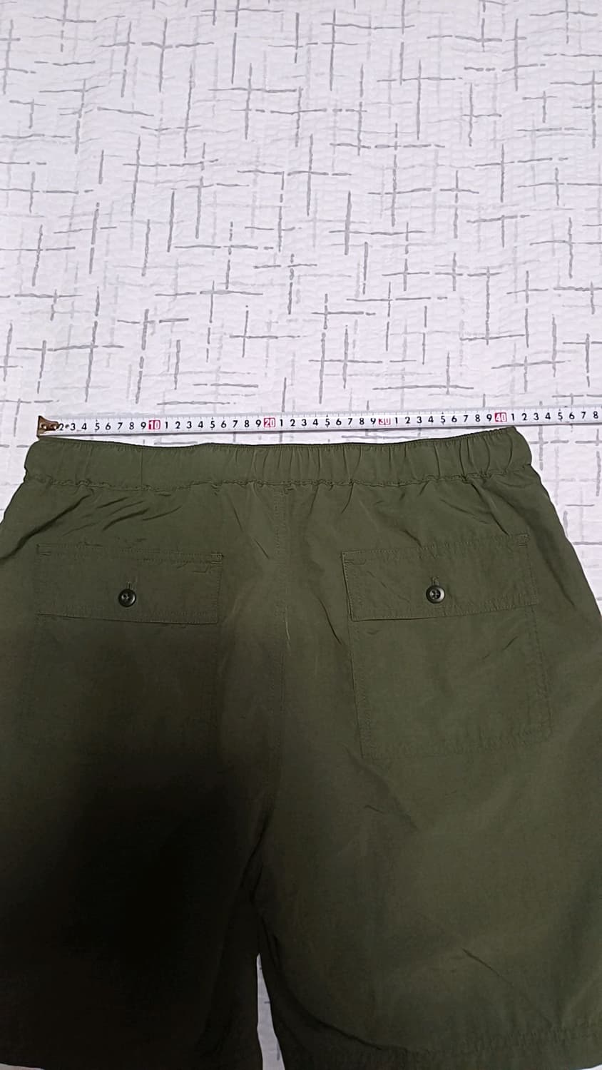 무신사 얇은나일론반바지 32인치 기장49 상품이미지6