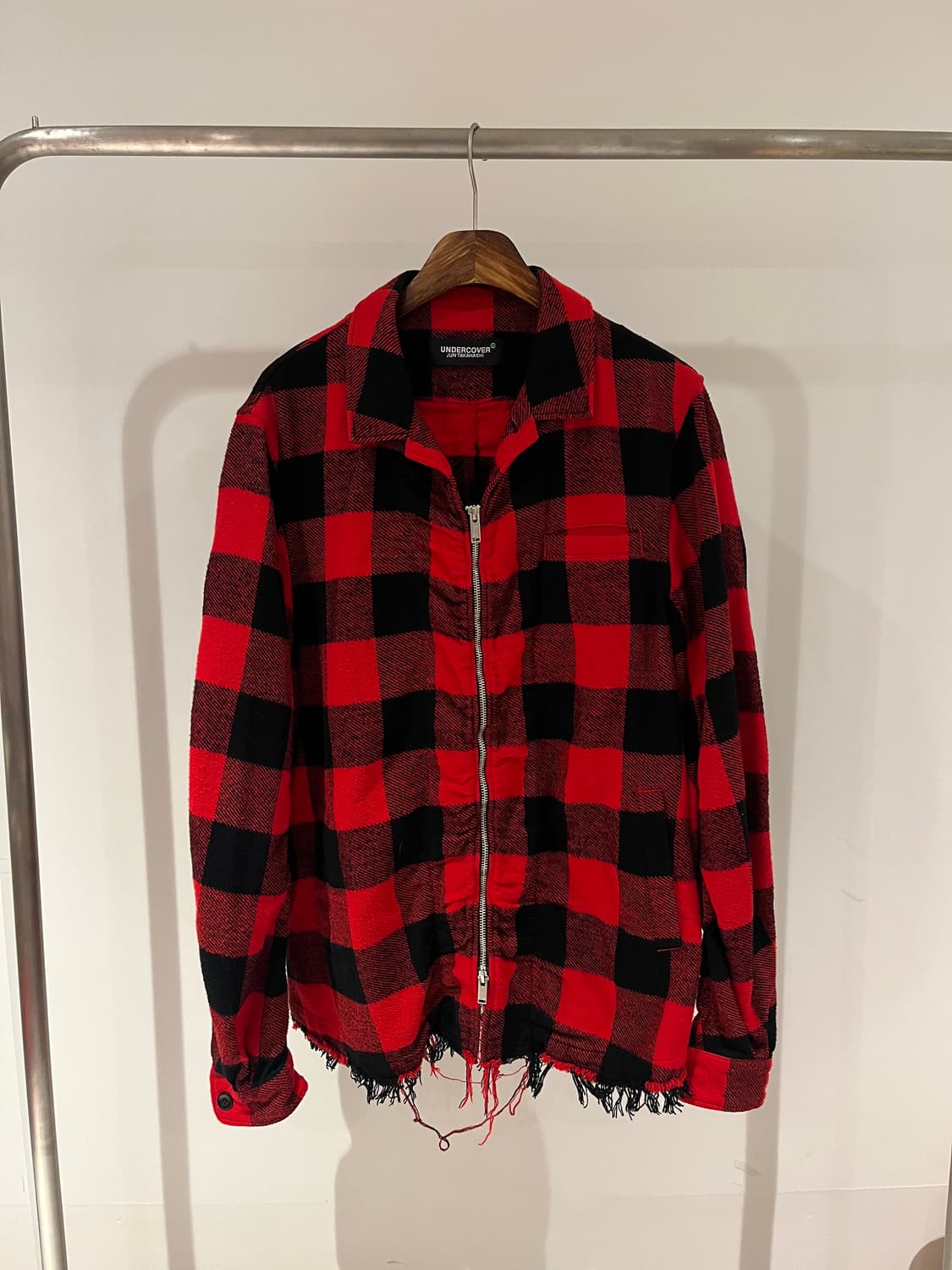 Undercover Check Shirts Jacket 상품이미지1