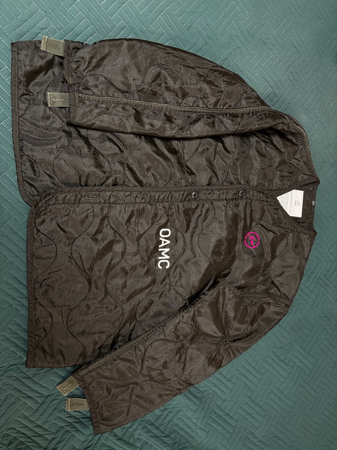 OAMC x 프라그먼트 라이너 검정 L사이즈 상품이미지2