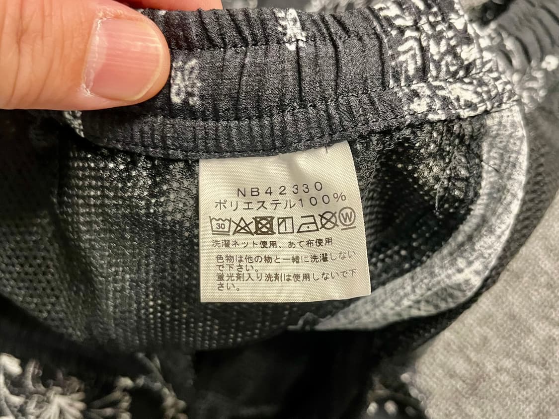 [32~34] 노스페이스 반다나패턴 반바지  상품이미지3