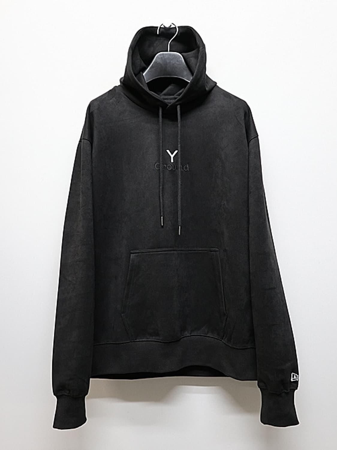 새상품 요지야마모토 Ground Y X 뉴에라 로고 후디 5size 상품이미지2