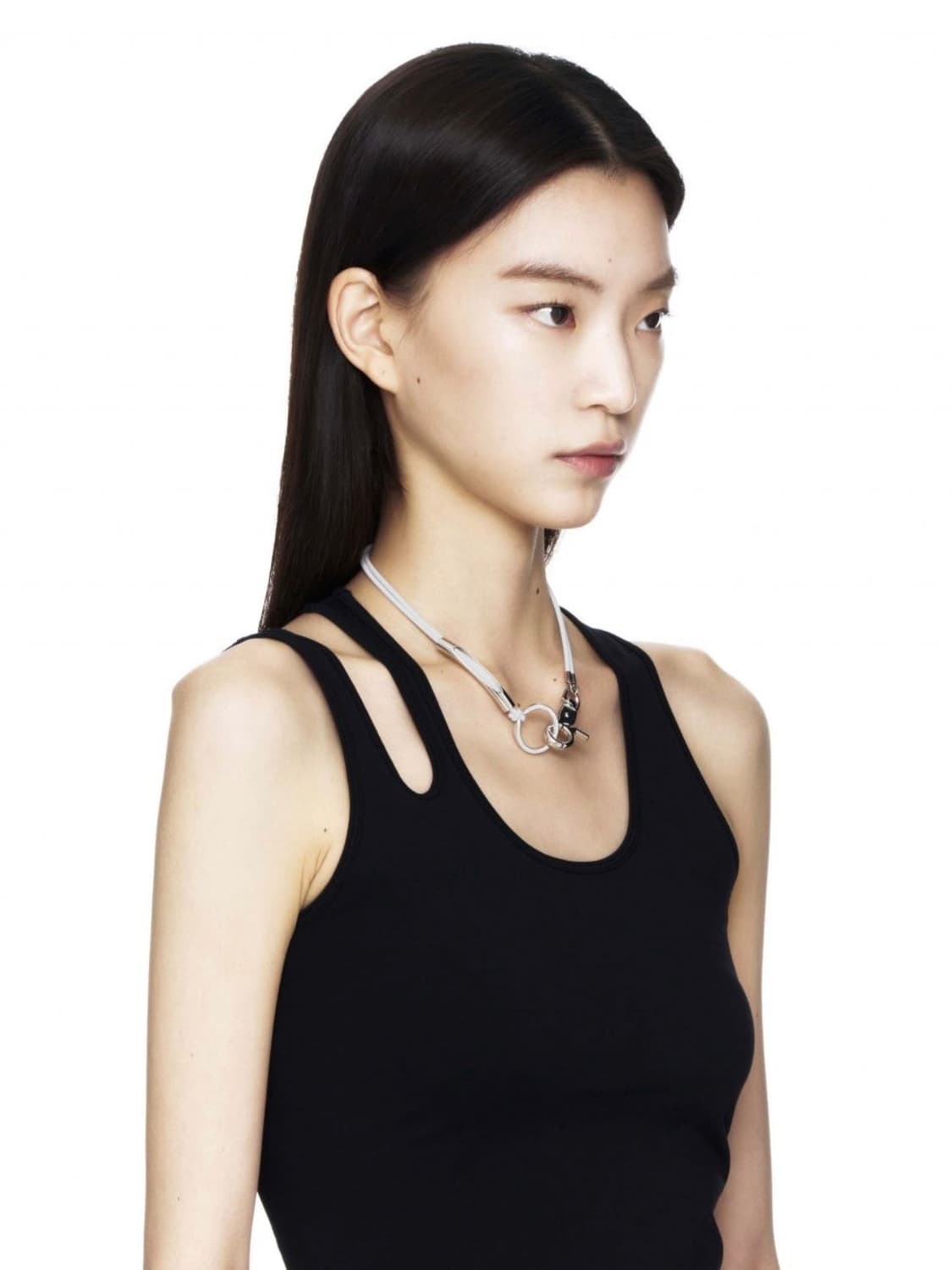 3way Sporty Necklace (Light Gray) 상품이미지3