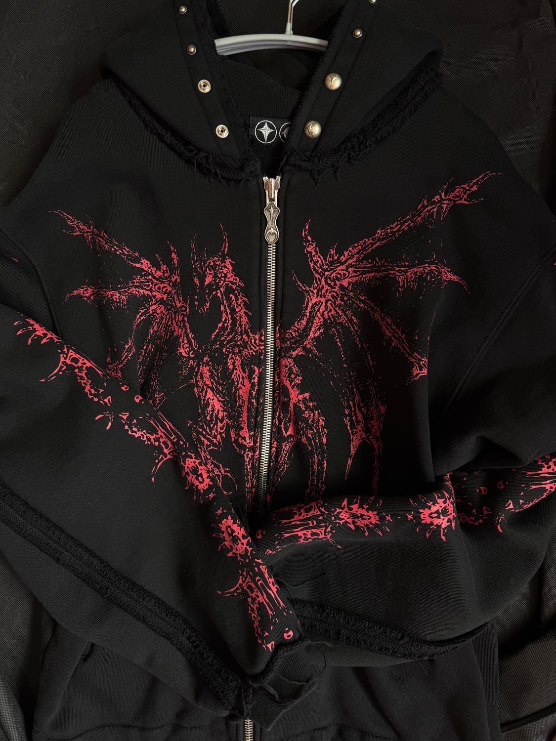 [Thug Club] Dragon Stud hoodie(드래곤 후드집업) 상품이미지2