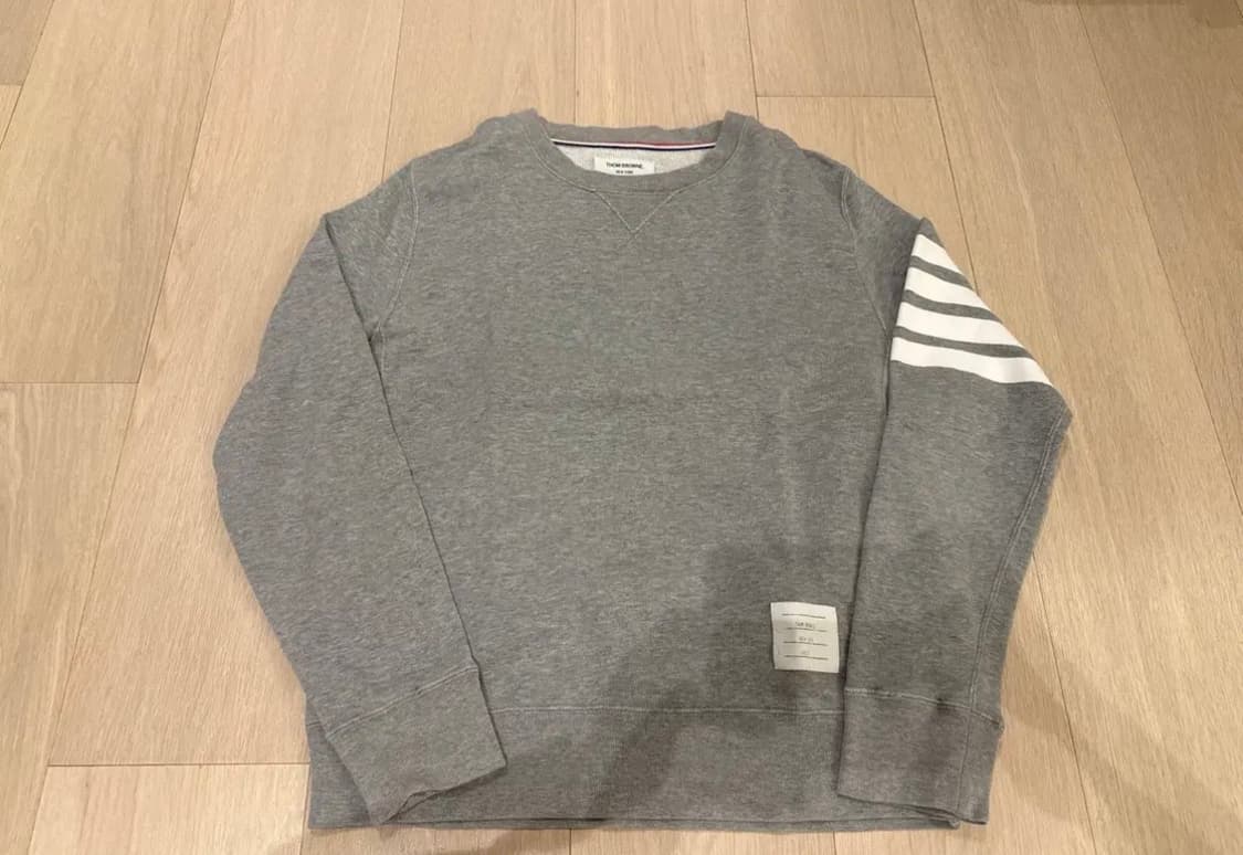 톰브라운 맨투맨 3 사이즈 가단 57 총장69 상품이미지1