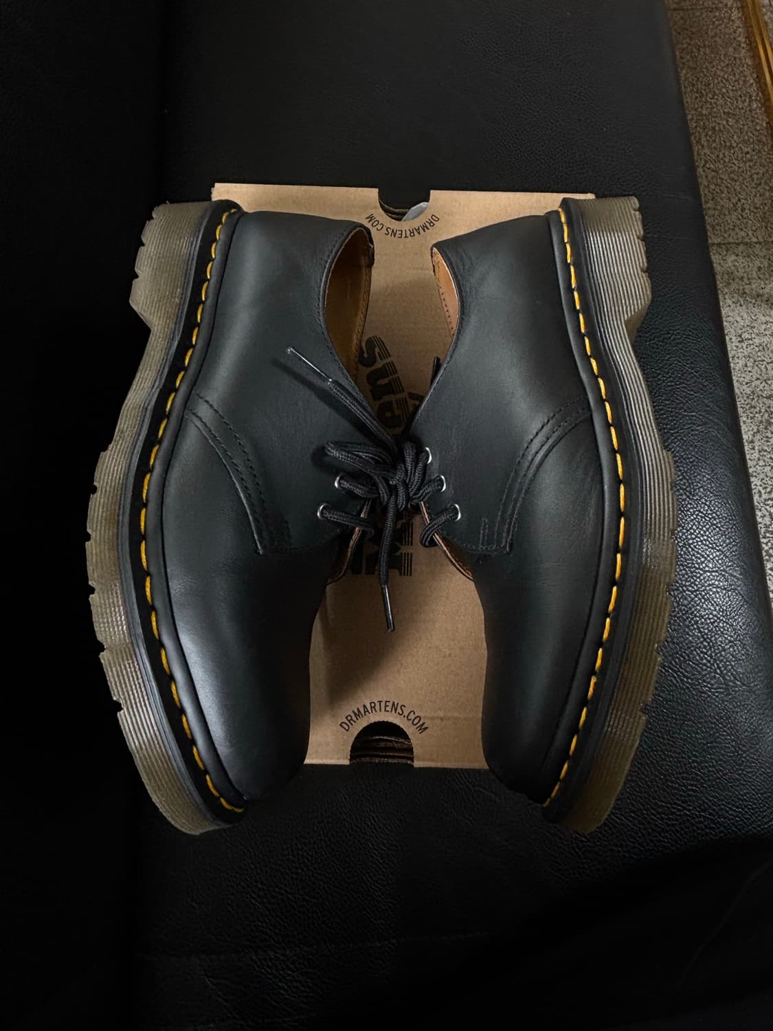 닥터마틴 1461 3홀 블랙 나파 240 상품이미지3