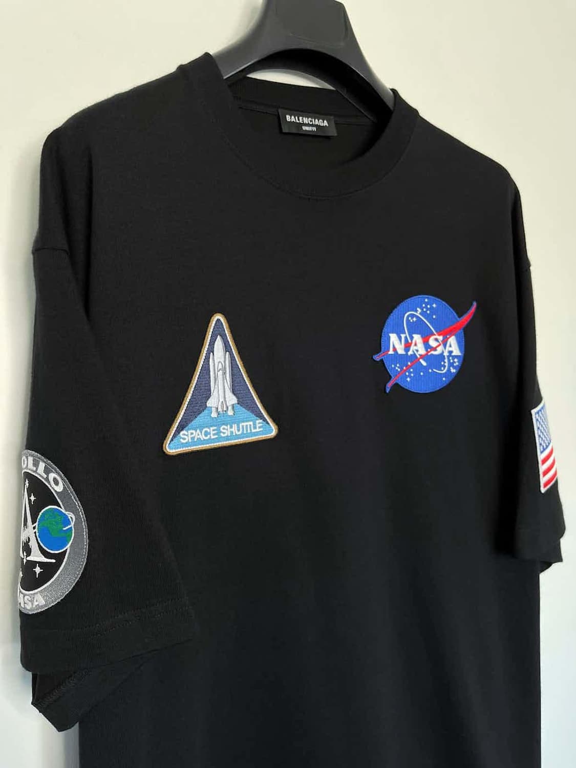 [S] 발렌시아가 나사 오버핏 반팔티셔츠 NASA 상품이미지2