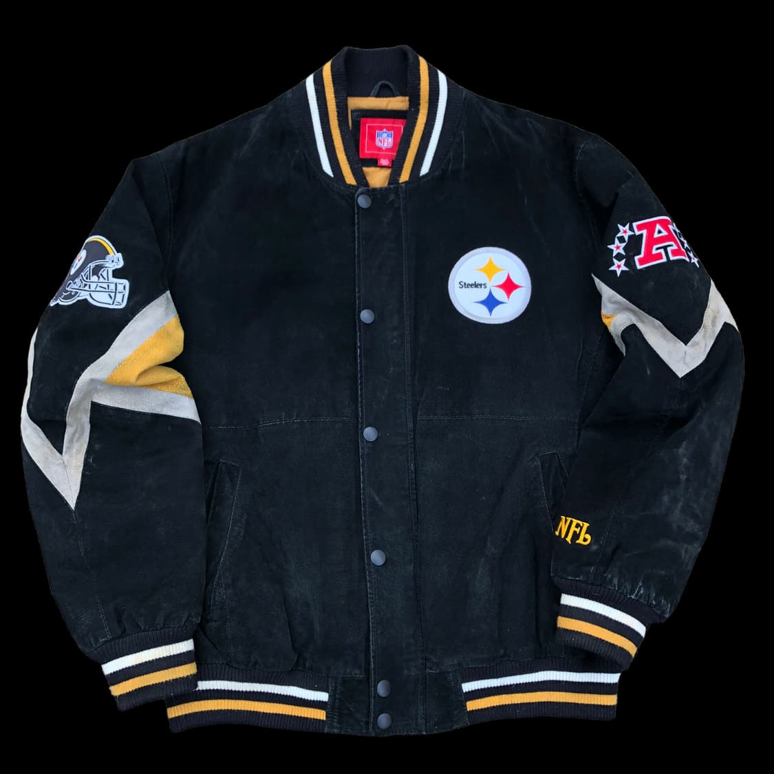 [XL~XXL] NFL 스웨이드 가죽 바시티 자켓 상품이미지5