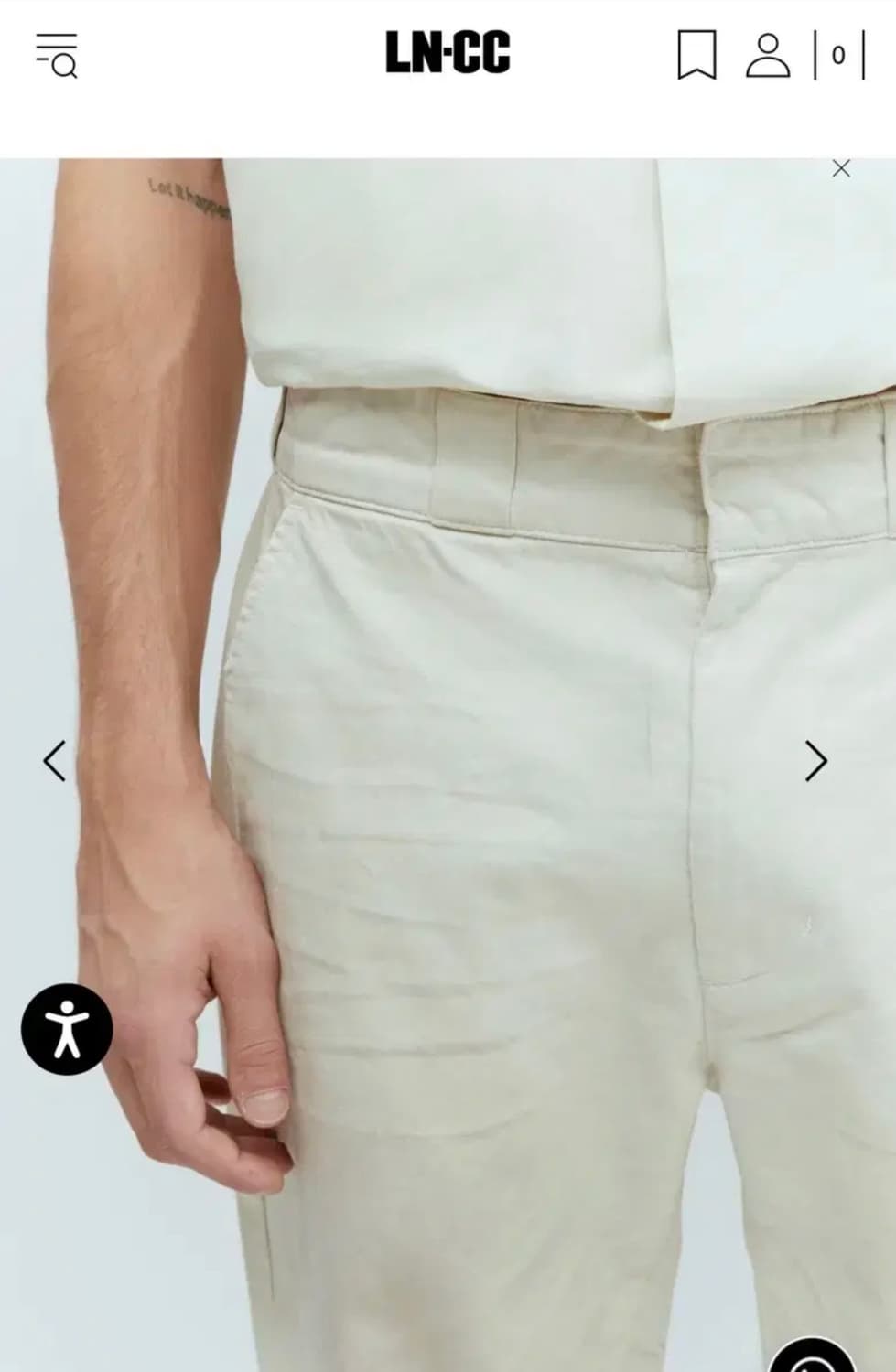 25시즌 갤러리 디파트먼트 치노 라플레어 팬츠 상품이미지3