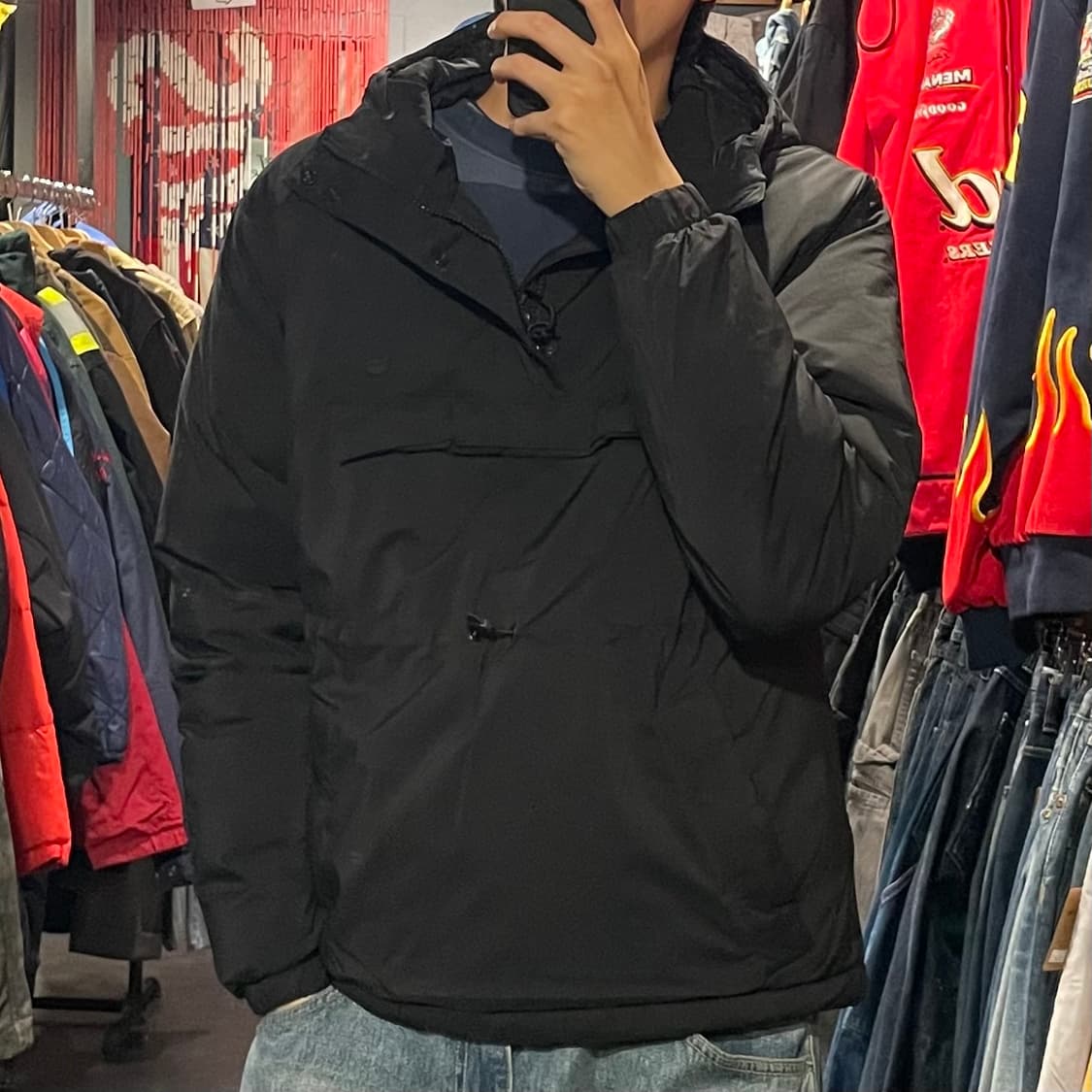 [IM] adidas 아디다스 블랙 아노락 패딩 상품이미지6