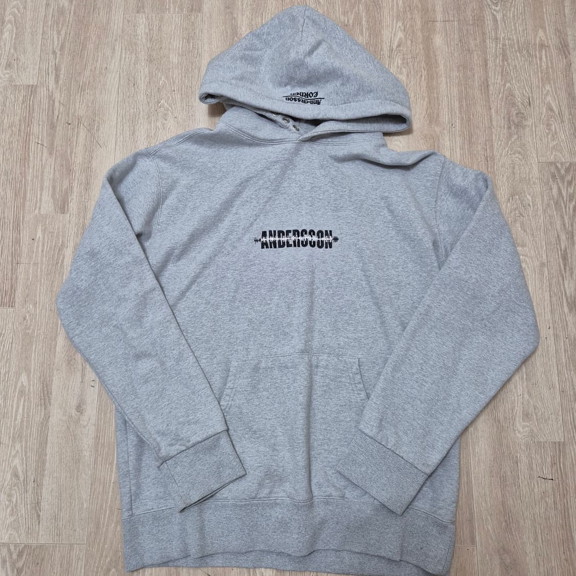 앤더슨벨 코너 리미티드 빅로고 후드티 상품이미지1