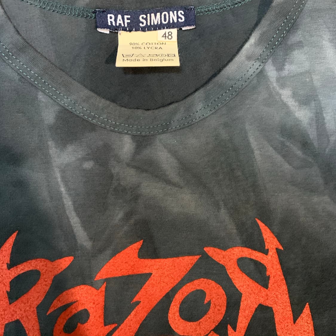 라프시몬스/98SS RAZOR 티셔츠/48 상품이미지3