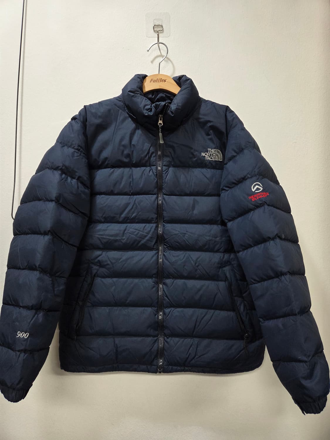 노스페이스 1211-10.  900 눕시 패딩 네이비 SUMMIT 남자 상품이미지1
