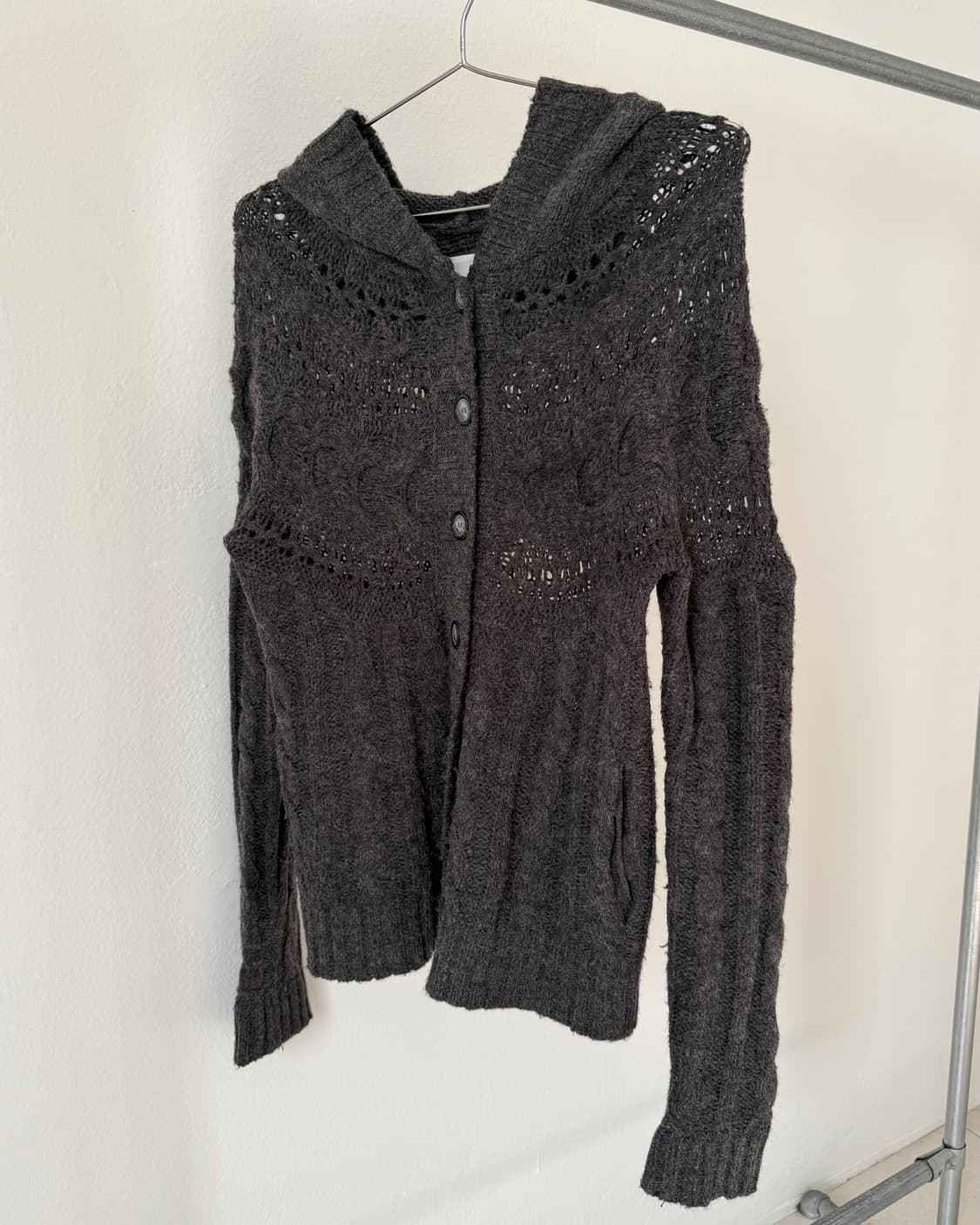 빈티지 후디 가디건  상품이미지1