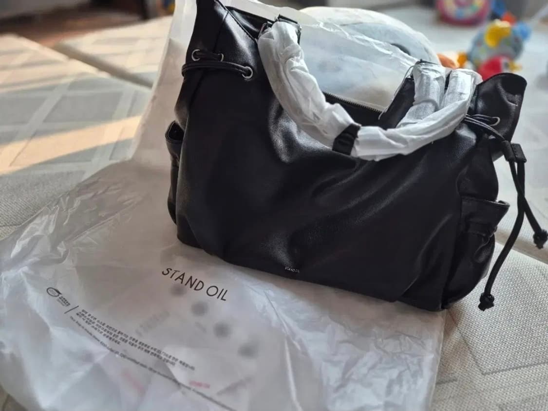 새상품 스탠드오일 브리지백 블랙 상품이미지2