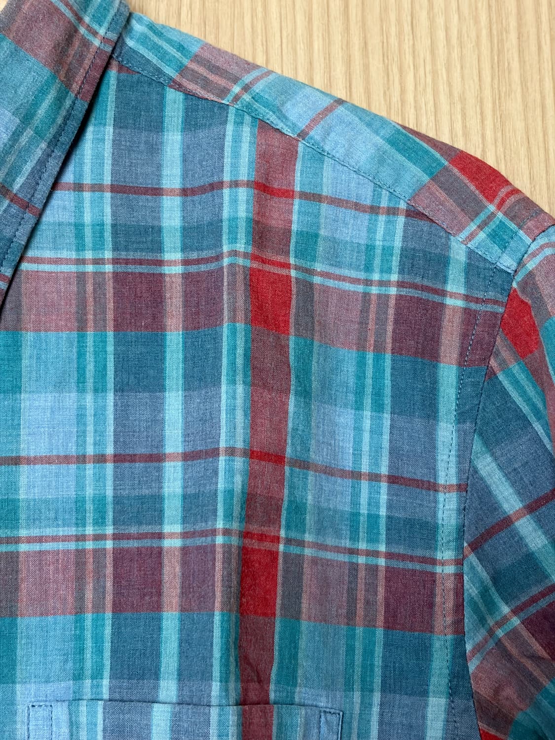 (상태최상/정품) 제이크루(J.Crew) 슬림핏 체크 셔츠 - M 상품이미지5