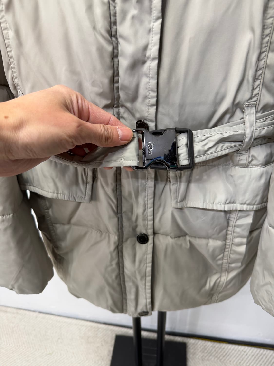 정품) s.oliver 에스올리버 여성 벨트패딩 40 상품이미지4