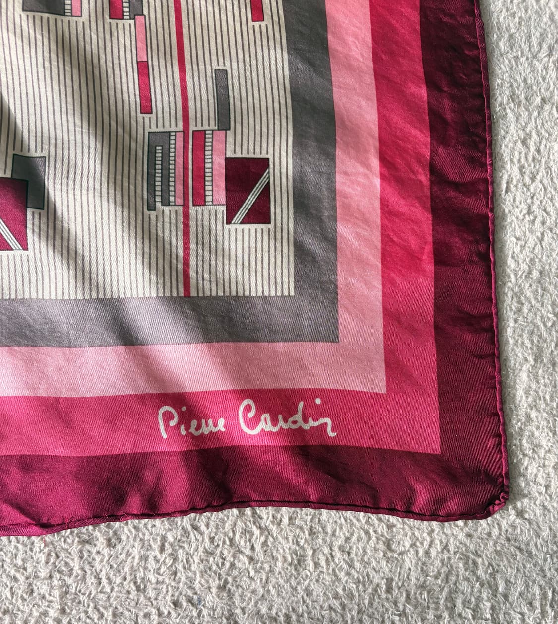 피에르 가르뎅 실크 스카프 상품이미지2