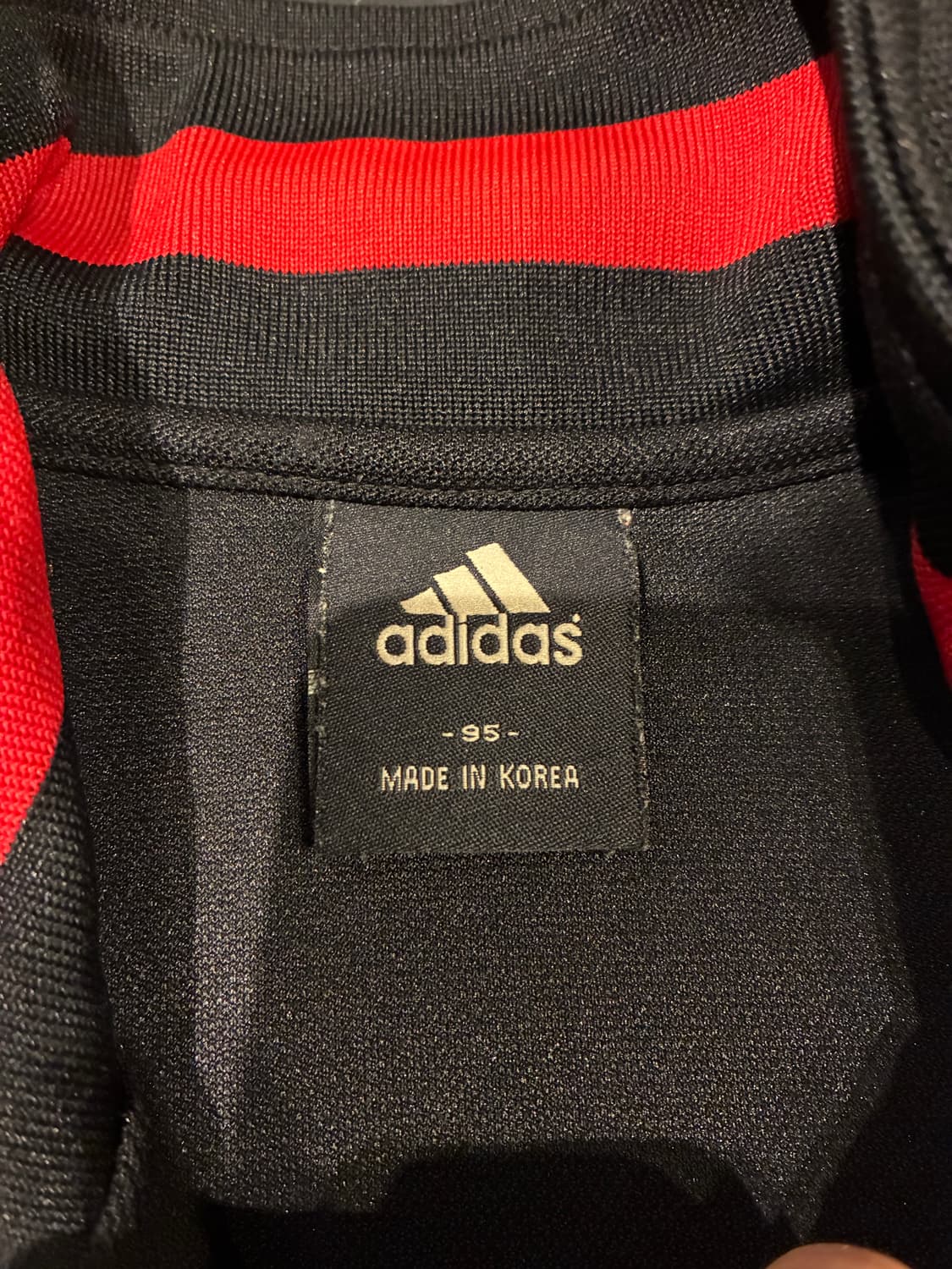 95) 아디다스 AC밀란 블랙 트랙탑 상품이미지3