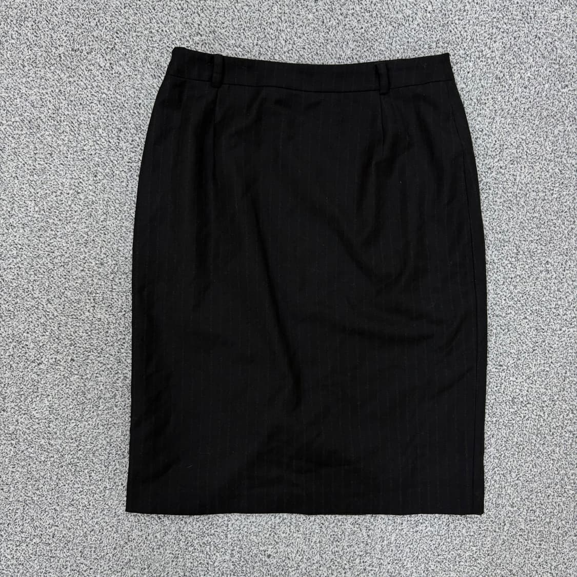 64-92 엘르 울 치마 H라인 스커트 0415J 상품이미지2